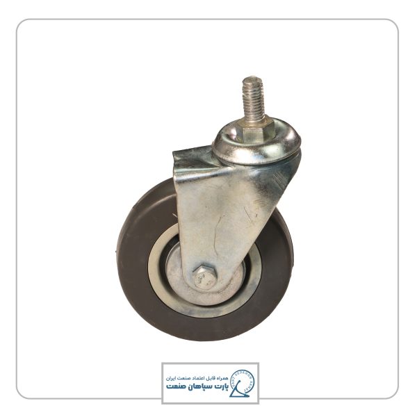 چرخ بیمارستانی پیچی بدون ترمز