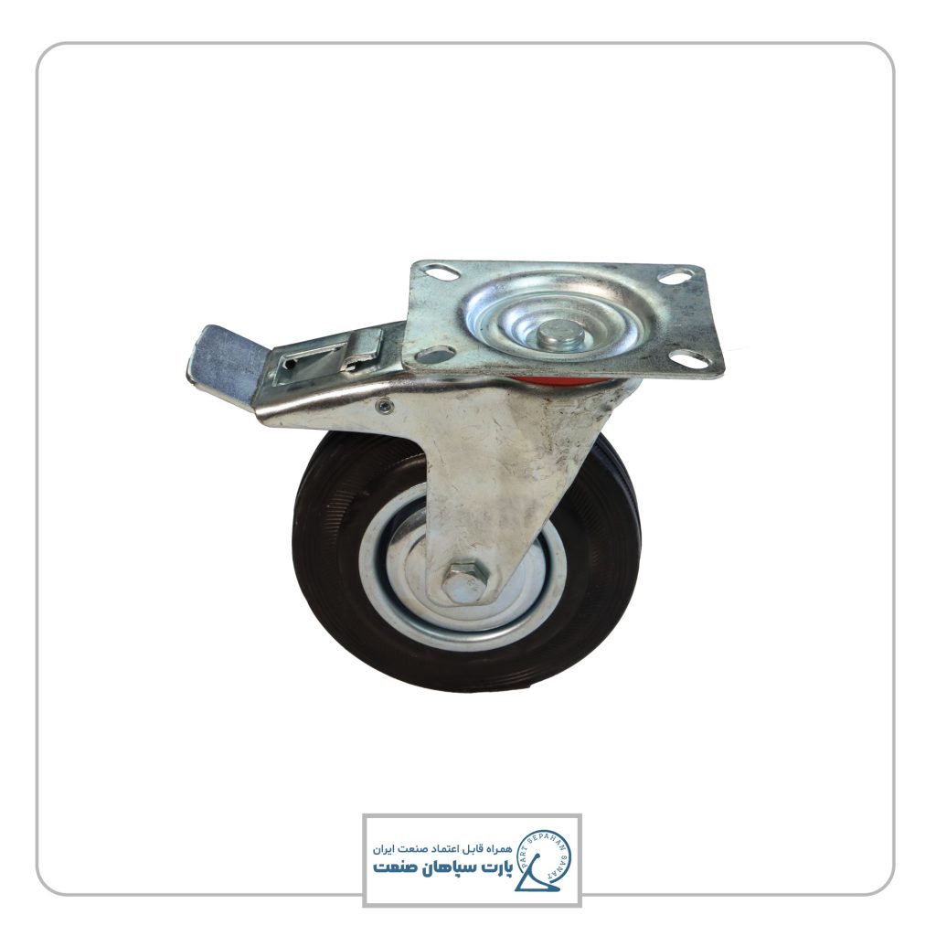 چرخ ورقی چینی گردان ترمزدار